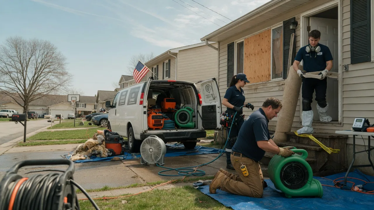 Water Damage Restoration in Kopperl, TX near me